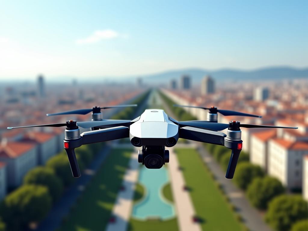 Fotografía aérea con dron en Madrid